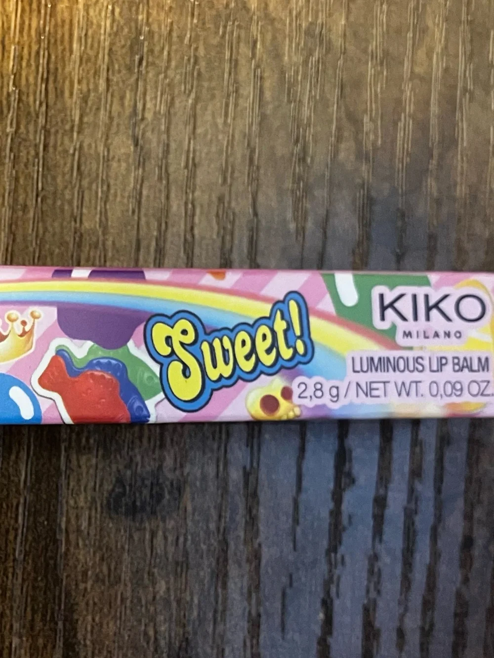 Kiko Milano x Candy Crush™ Luminous Lip  Balm 03 Rose SunDrop NWT